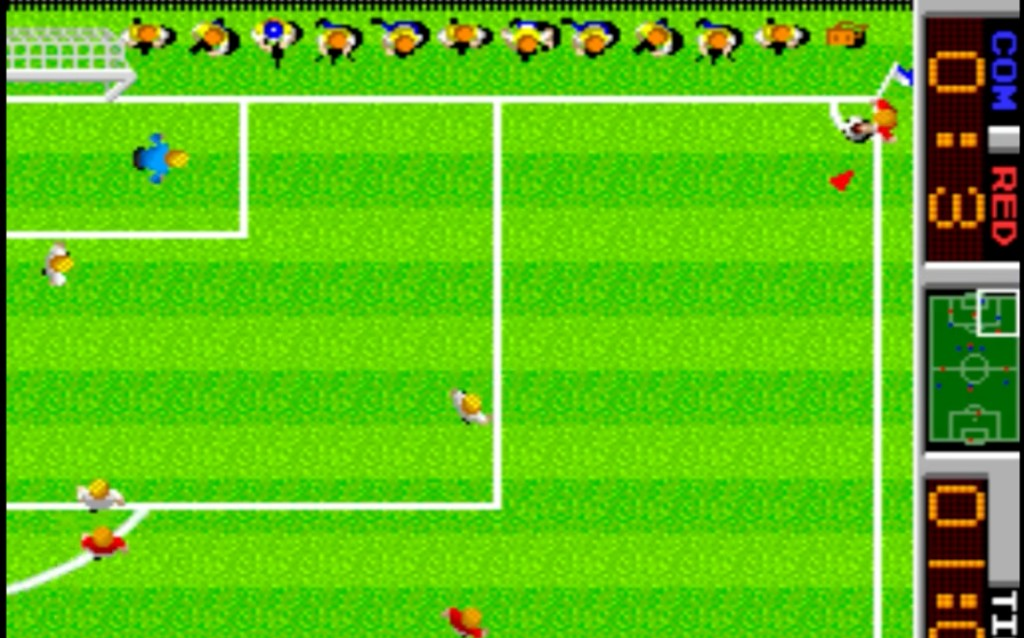 Córner vs England