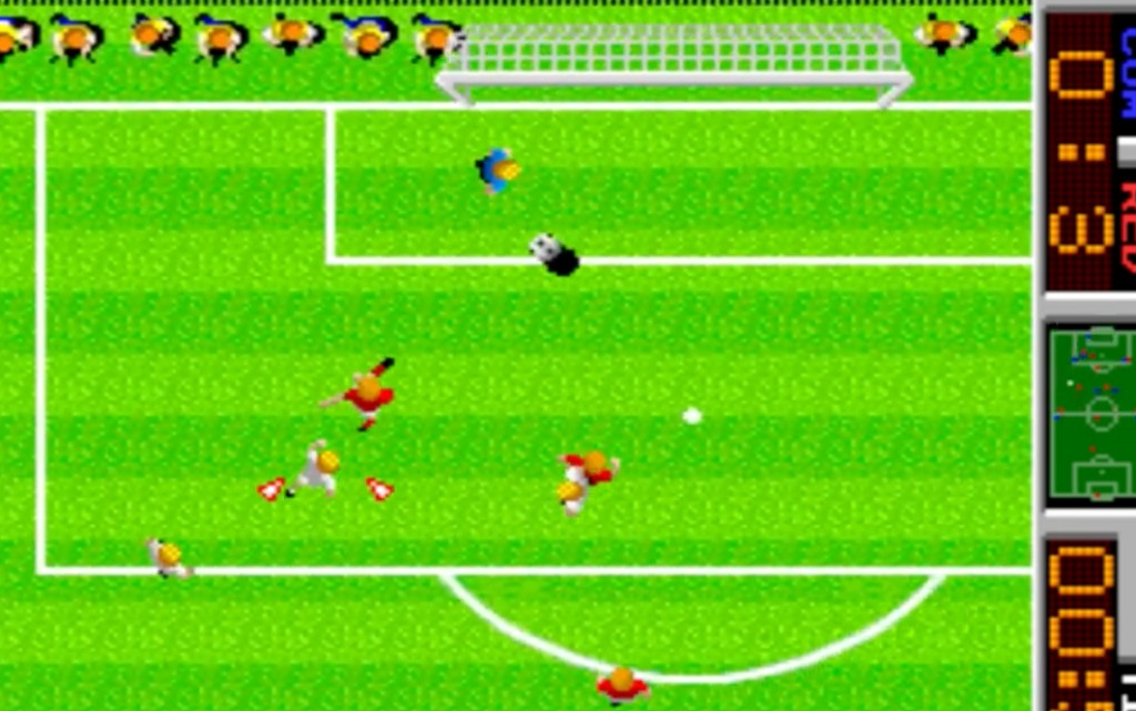 Juego en mediocampo